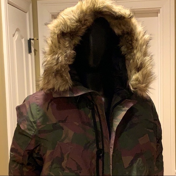 Polo Ralph Lauren down camo parka NWT